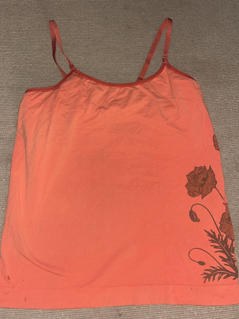 Patagonia Coral Tank with Floral Print